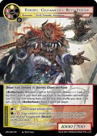 Enkidu, Gilgamesh's Best Friend | Journey to Ravidra | Super Rare | Normal | #JRV-060 SR