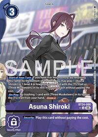 Asuna Shiroki (Alternate Art) | Time Stranger | Uncommon | Foil | #BT24-088 UC