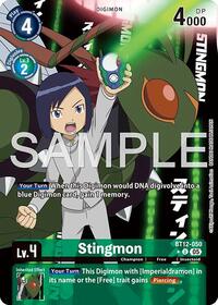 Stingmon - BT12-050 (Alternate Art) | Advanced Booster Digimon Generation | Uncommon | Foil | #BT12-050 U