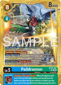 Paildramon - BT16-025 (Gold Border) | Advanced Booster Digimon Generation | Super Rare | Foil | #BT16-025 SR