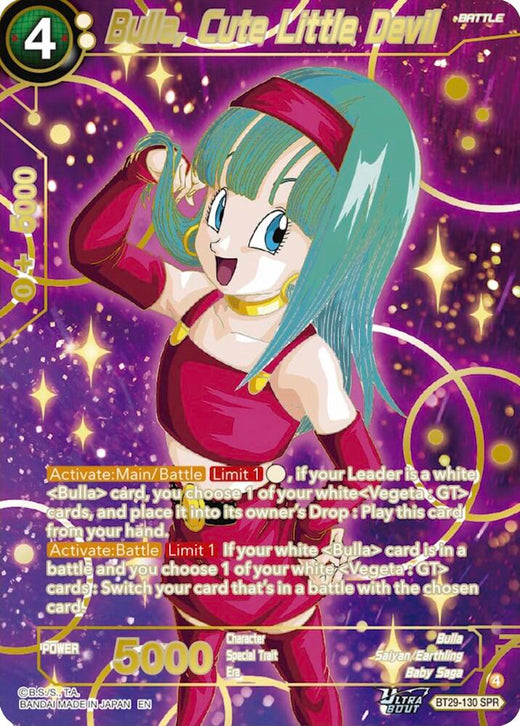 Bulla, Cute Little Devil (SPR) BT29-130 Special Rare Foil
