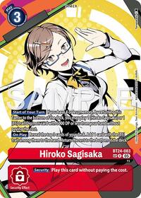Hiroko Sagisaka (SP) | Time Stranger | Rare | Foil | #BT24-083 R