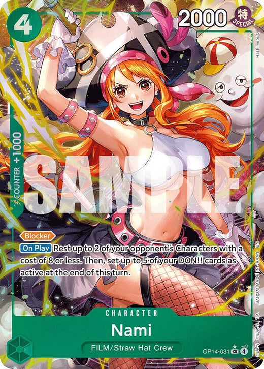Nami (Alternate Art) OP14-031 SR Foil