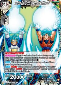 SSB Son Goku & SSB Vegeta, Battle With a God | Fearsome Rivals | Common | Normal | #BT29-140