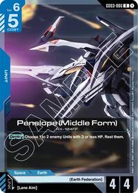 Penelope (Middle Form) | Steel Requiem | Rare | Holofoil | #GD03-006