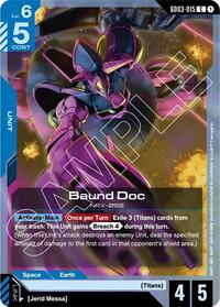 Baund Doc | Steel Requiem | Common | Normal | #GD03-015