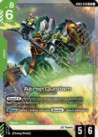 Altron Gundam | Steel Requiem | Legend Rare | Holofoil | #GD03-018