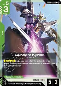 Gundam Kyrios | Steel Requiem | Rare | Holofoil | #GD03-022
