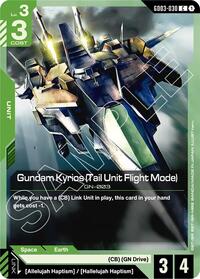 Gundam Kyrios (Tail Unit Flight Mode) | Steel Requiem | Common | Normal | #GD03-030