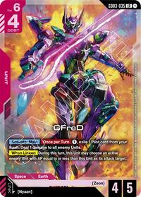 GFreD | Steel Requiem | Legend Rare | Holofoil | #GD03-035