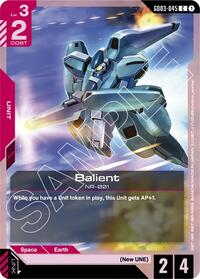 Juego de cartas Gundam: Steel Requiem Individuales 1/3