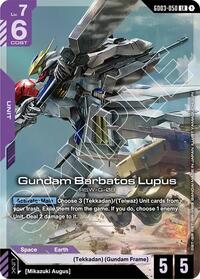 Gundam Barbatos Lupus | Steel Requiem | Legend Rare | Holofoil | #GD03-050