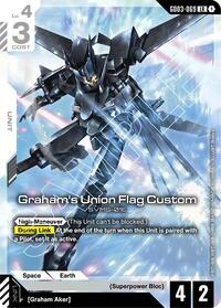 Graham's Union Flag Custom | Steel Requiem | Legend Rare | Holofoil | #GD03-069