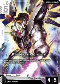 Freedom Gundam | Steel Requiem | Legend Rare | Holofoil | #GD03-070