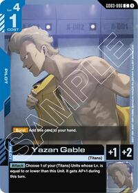 Yazan Gable | Steel Requiem | Common | Normal | #GD03-086