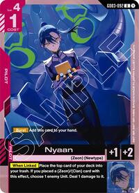 Nyaan | Steel Requiem | Uncommon | Normal | #GD03-092