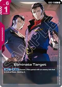 Eliminate Target | Steel Requiem | Uncommon | Normal | #GD03-110