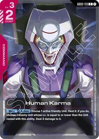 Human Karma | Steel Requiem | Common | Normal | #GD03-113