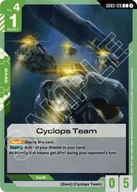 Cyclops Team | Steel Requiem | Common | Normal | #GD03-126