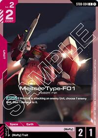 Messer Type-F01 | Starter Deck 08: Flash of Radiance | Common | Normal | #ST08-004