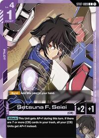 Setsuna F. Seiei | Starter Deck 07: Celestial Drive | Common | Normal | #ST07-009