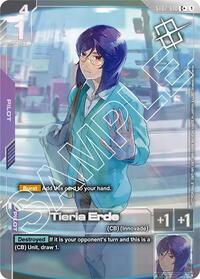 Tieria Erde (Store Tournament Winner Pack 03) | Gundam Promotional Cards | C+ | Holofoil | #ST07-010