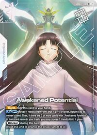 Awakened Potential (Store Tournament Winner Pack 03) | Gundam Promotional Cards | R+ | Holofoil | #GD03-118