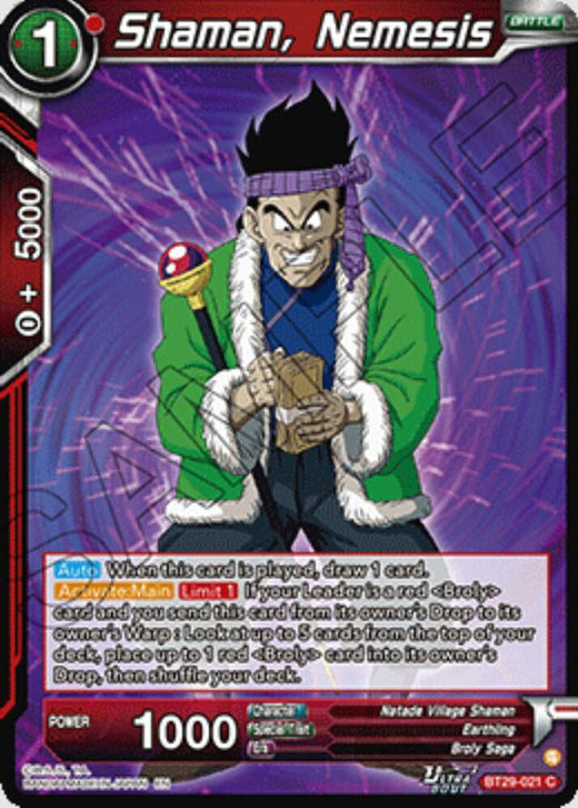 Shaman, Nemesis BT29-021 Common