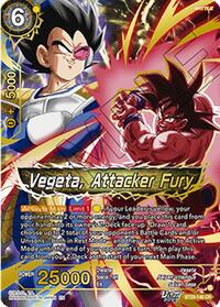 Vegeta, Attacker Fury | Fearsome Rivals | Concept Rare | Foil | #BT29-146