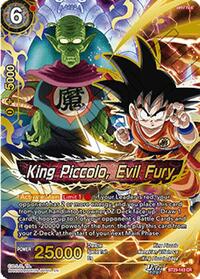 King Piccolo, Evil Fury | Fearsome Rivals | Concept Rare | Foil | #BT29-143
