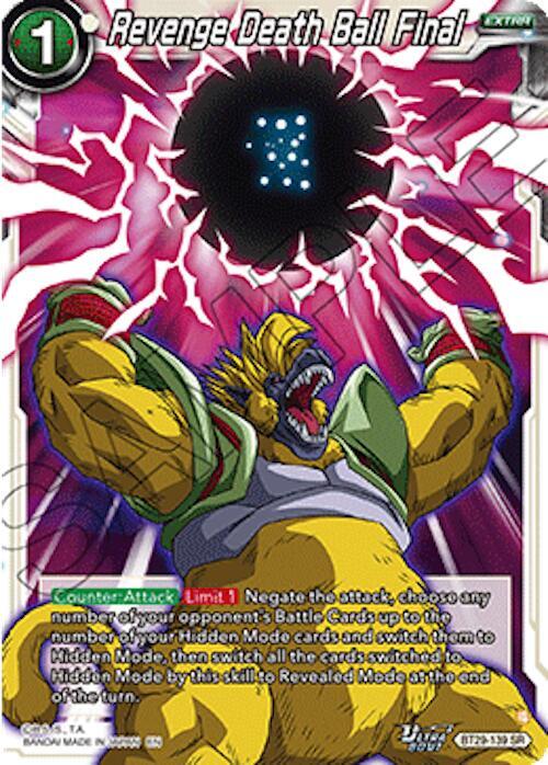 Revenge Death Ball Final BT29-139 Super Rare Foil