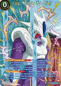 Yes, Time to Die! (SPR) | Fearsome Rivals | Special Rare | Foil | #BT29-040