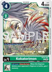 Kokatorimon | Time Stranger | Common | Normal | #BT24-047 C