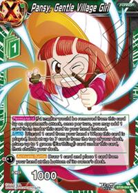Pansy, Gentle Village Girl | Fearsome Rivals | Common | Normal | #BT29-044