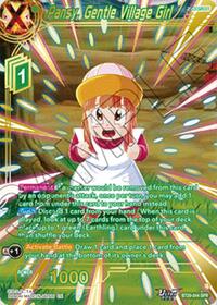Pansy, Gentle Village Girl (SPR) | Fearsome Rivals | Special Rare | Foil | #BT29-044