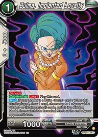 Bulma, Implanted Loyalty | Fearsome Rivals | Common | Normal | #BT29-124