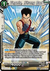 Vegeta, Strong Dad | Fearsome Rivals | Common | Normal | #BT29-119