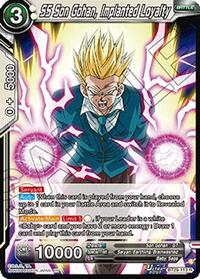 SS Son Gohan, Implanted Loyalty | Fearsome Rivals | Rare | Normal | #BT29-113
