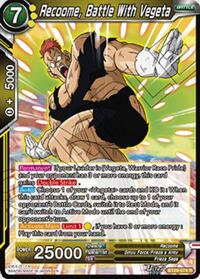 Recoome, Battle With Vegeta | Fearsome Rivals | Rare | Foil | #BT29-074