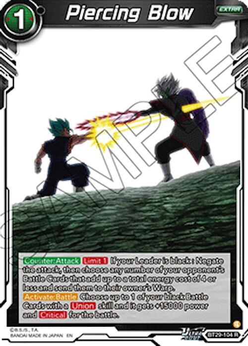 Piercing Blow BT29-104 Rare