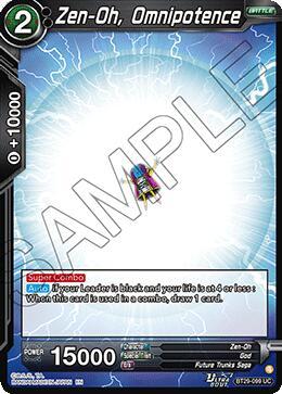 Zen-Oh, Omnipotence BT29-099 Uncommon