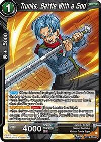 Trunks, Battle With a God | Fearsome Rivals | Common | Normal | #BT29-098