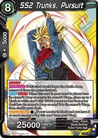 SS2 Trunks, Pursuit | Fearsome Rivals | Uncommon | Foil | #BT29-097