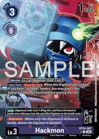 Hackmon (Box Topper) | Time Stranger | Uncommon | Foil | #BT24-067 U