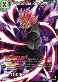SS Rose Goku Black, Power of Despair | Fearsome Rivals | Super Rare | Foil | #BT29-089