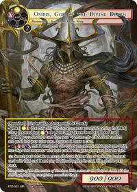 Osiris, God of the Divine Death | Antechamber of the Ten Dimensions | Marvel Rare | Normal | #ATD-001 MR