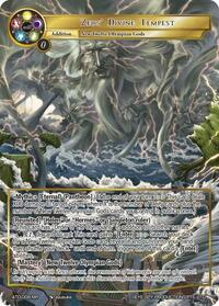 Zeus' Divine Tempest | Antechamber of the Ten Dimensions | Marvel Rare | Normal | #ATD-008 MR