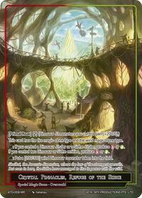 Crystal Pinnacles, Refuge of the Sidhe | Antechamber of the Ten Dimensions | Marvel Rare | Normal | #ATD-009 MR