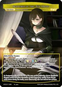 Scrivener of the Ten Oaths (Full Art) | Antechamber of the Ten Dimensions | Super Rare | Unspecified | #ATD-011