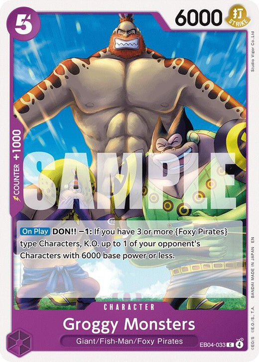 Groggy Monsters EB04-033 C